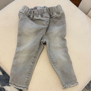 GAP girls gray jeans baby 18-24month